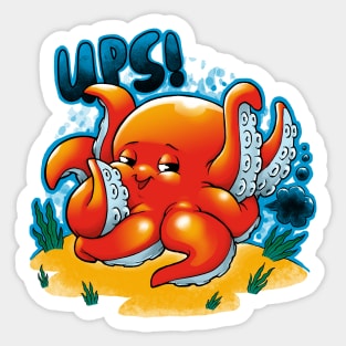 Octo Ups Sticker